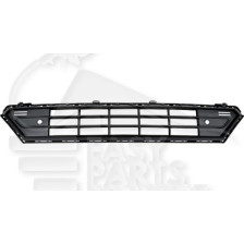 GRILLE CENTRALE DE PARE-CHOC AVANT NOIRE et 2 TROUS CAPTEURS pour VOLVO XC40