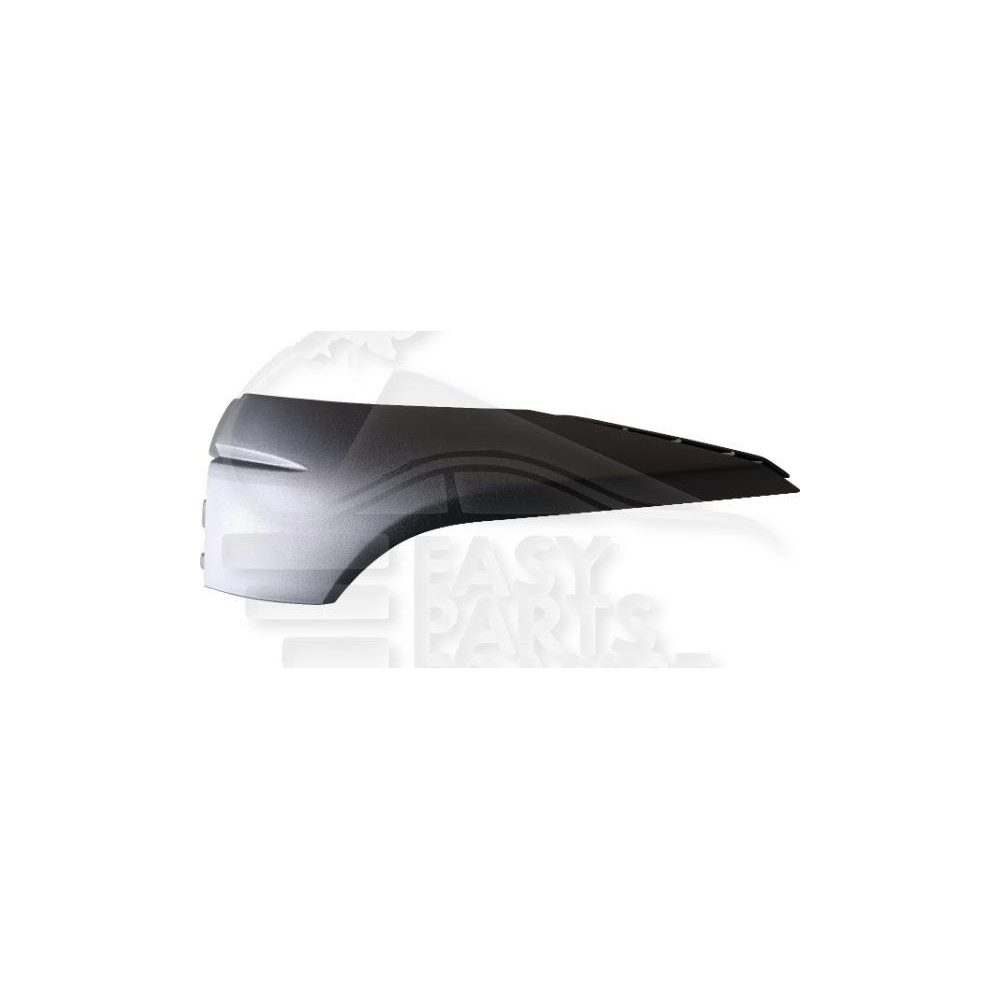 SPOILER DE PARE-CHOC AVANT-GAUCHE NOIR pour VOLKSWAGEN ID 4