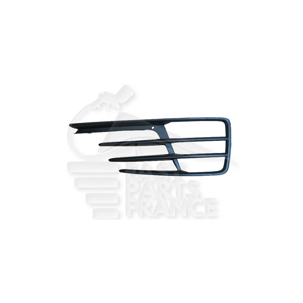 GRILLE DE PARE-CHOC AVANT-DROIT NOIRE pour VOLKSWAGEN SCIROCCO