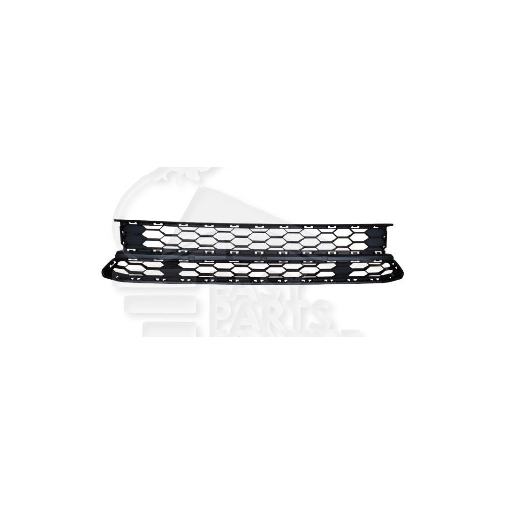 GRILLE CENTRALE DE PARE-CHOC AVANT NOIRE pour VOLKSWAGEN AMAROK