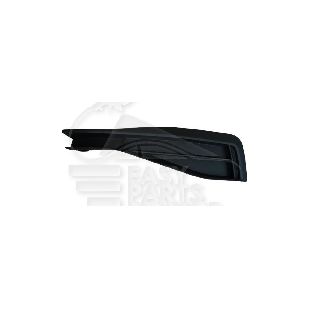 GRILLE DE PARE-CHOC AVANT-GAUCHE NOIRE pour VOLKSWAGEN PASSAT