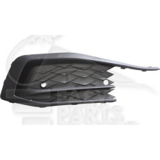 GRILLE DE PC AVD NOIRE A/TROU CAPTEUR 