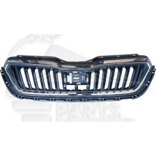 GRILLE DE CALANDRE NOIRE A/MOULURE CHROMEE 