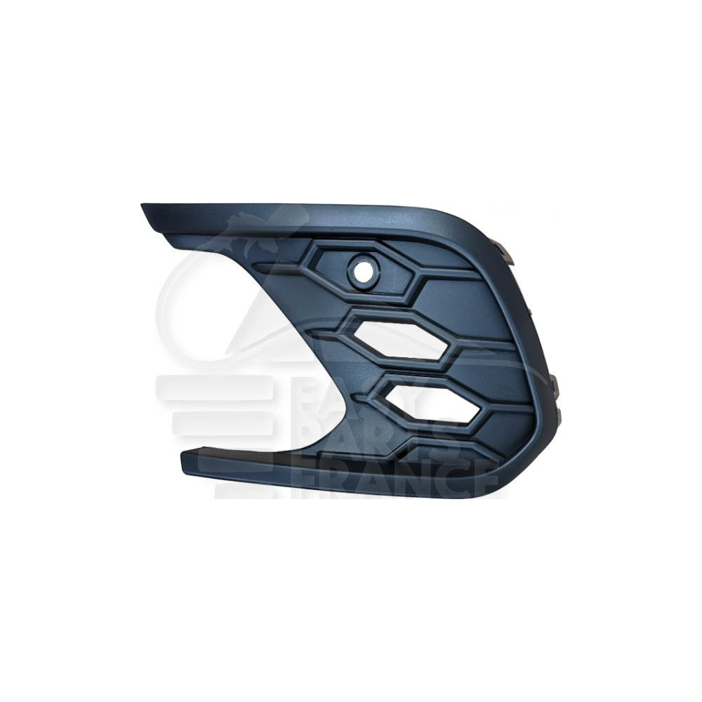 GRILLE DE PARE-CHOC AVANT-GAUCHE NOIRE AVEC TROU POUR CAPTEUR pour VOLKSWAGEN POLO