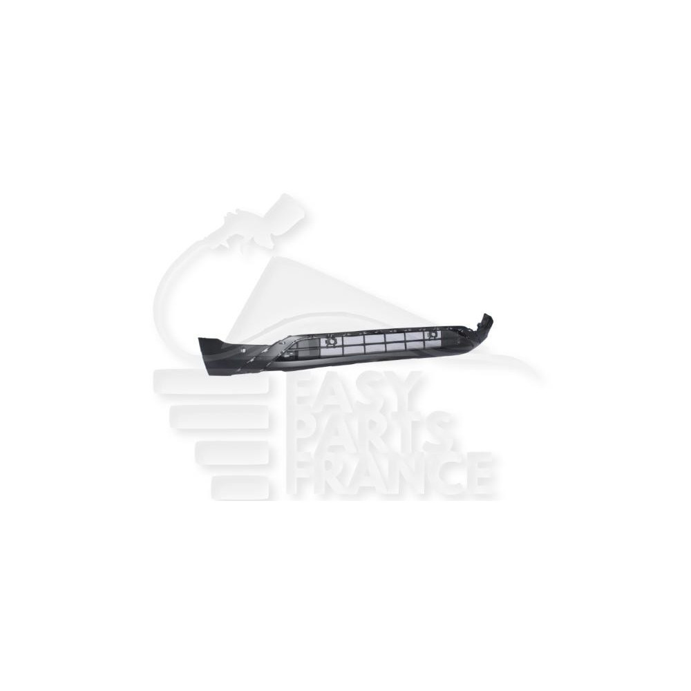 SPOILER DE PARE-CHOC AVANT NOIR AVEC PACKONTROL pour VOLKSWAGEN T-CROSS