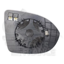 GLACE DE RÉTROVISEUR GAUCHE CHAUFFANT pour VOLKSWAGEN TAIGO