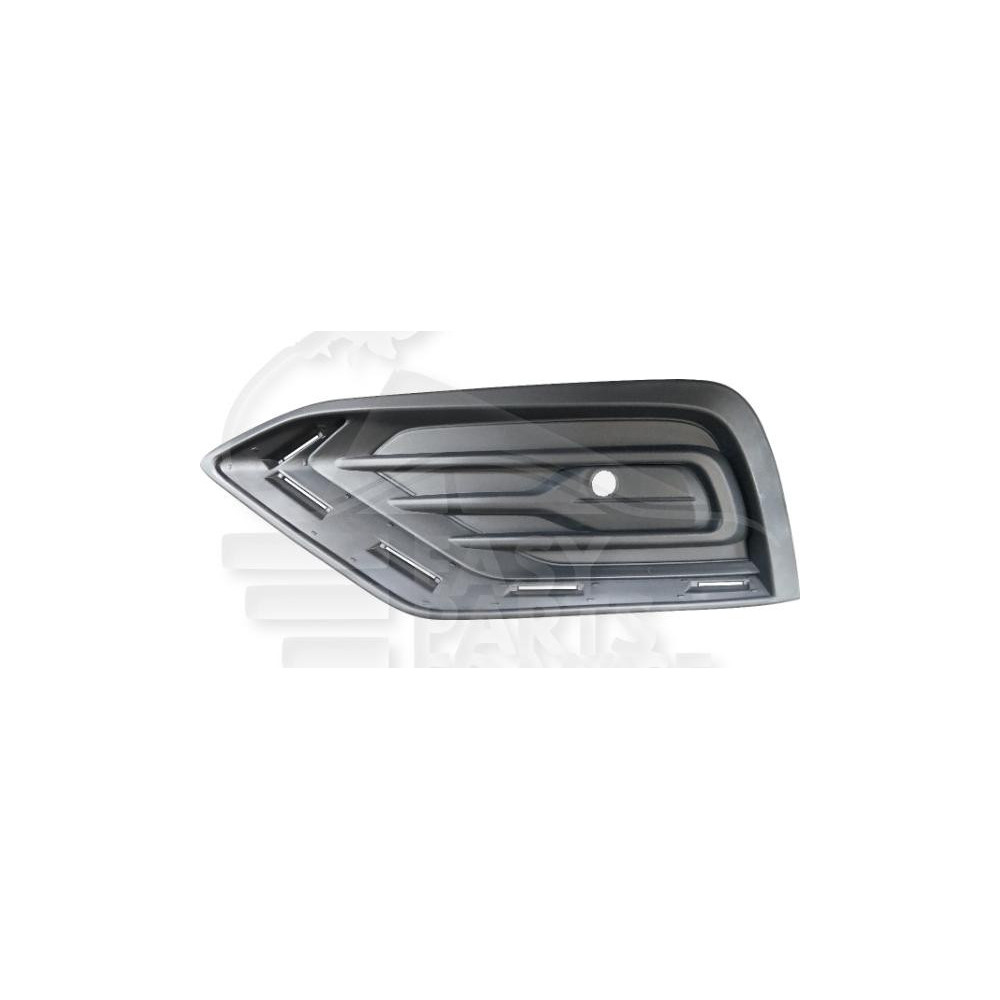 GRILLE DE PARE-CHOC AVANT-GAUCHE NOIRE AVEC PACKONTROL pour VOLVO S60