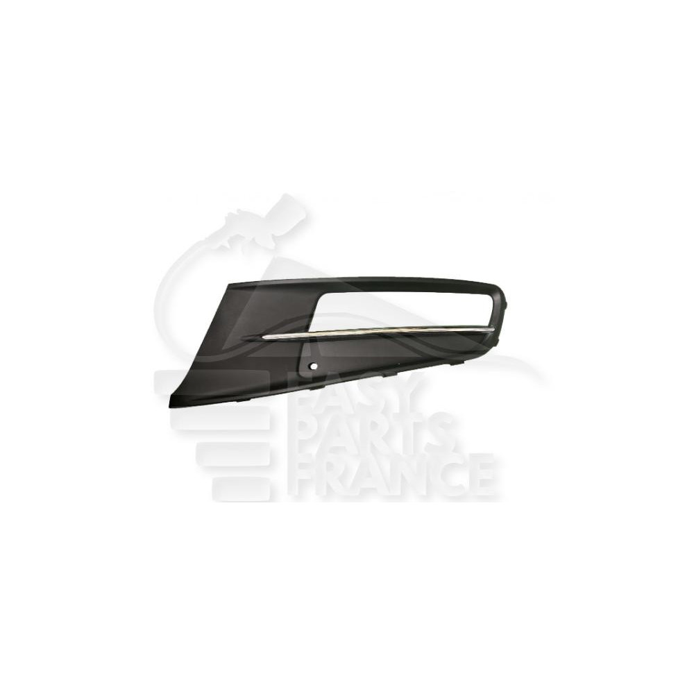 GRILLE DE PARE-CHOC AVANT-GAUCHE NOIRE AVEC MOULURE CHROMEE pour VOLKSWAGEN SHARAN