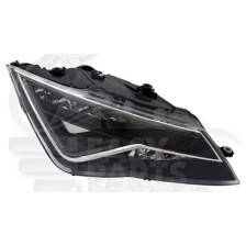 PHARE OPTIQUE GAUCHE FULL LED ÉLECTRIQUE AVEC MOTEUR et FEU DE JOUR LED pour SEAT LEON