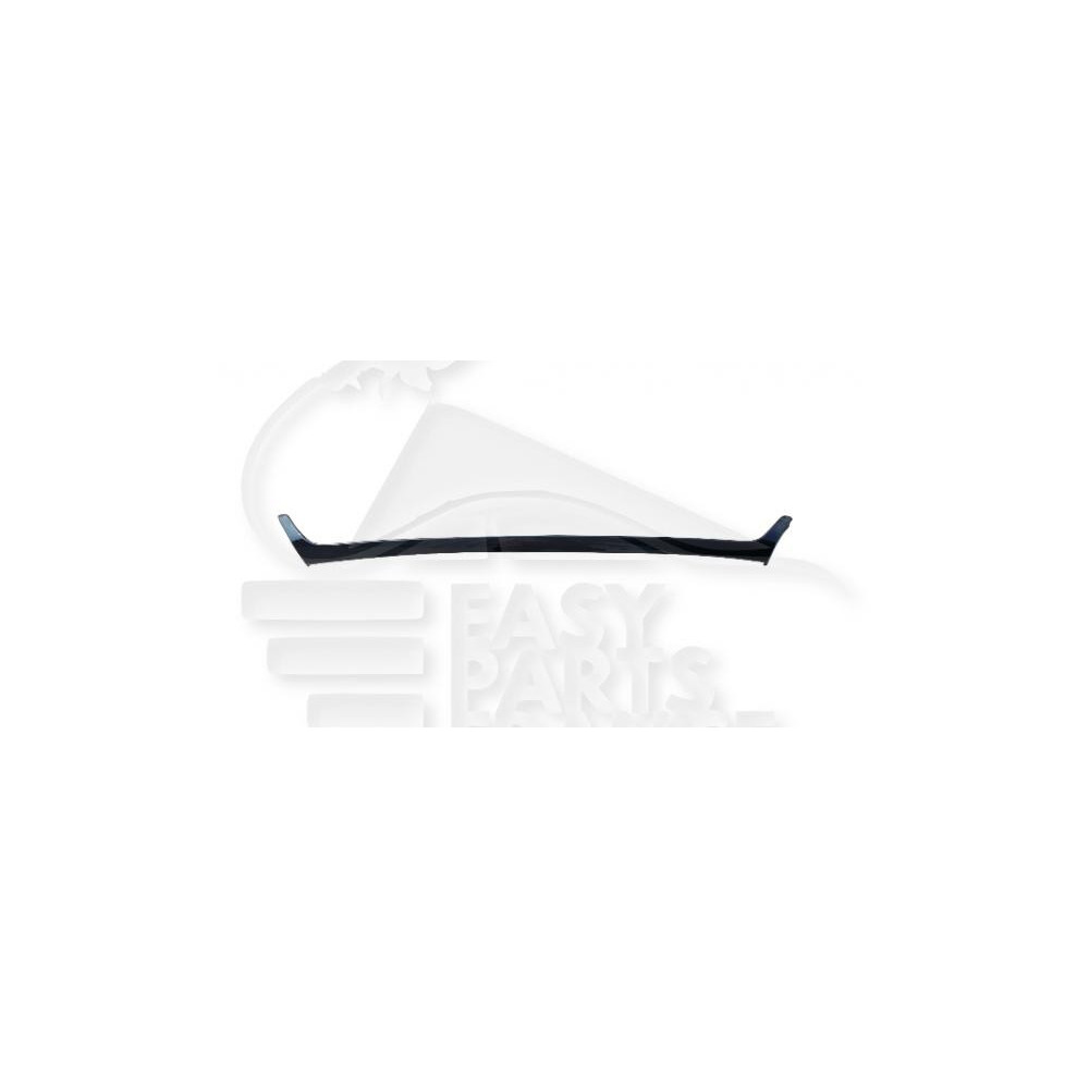 MOULURE DE GRILLE DE CALANDRE NOIRE pour VOLKSWAGEN SCIROCCO