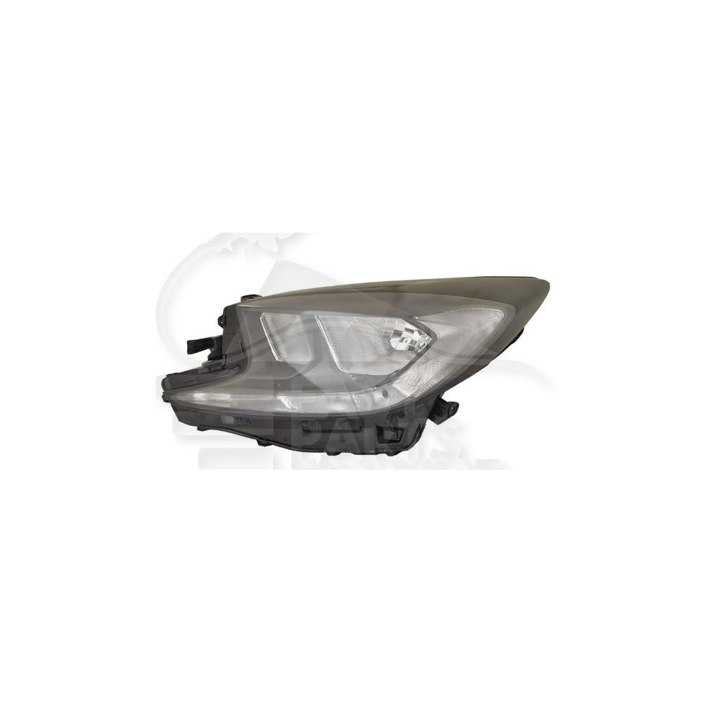PHARE OPTIQUE GAUCHE H11-HB3 ÉLECTRIQUE SANS MOTEUR et FEU DE JOUR LED pour TOYOTA AYGO