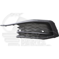 GRILLE DE PARE-CHOC AVANT-GAUCHE NOIRE AVEC TROU CAPTEUR pour SEAT LEON