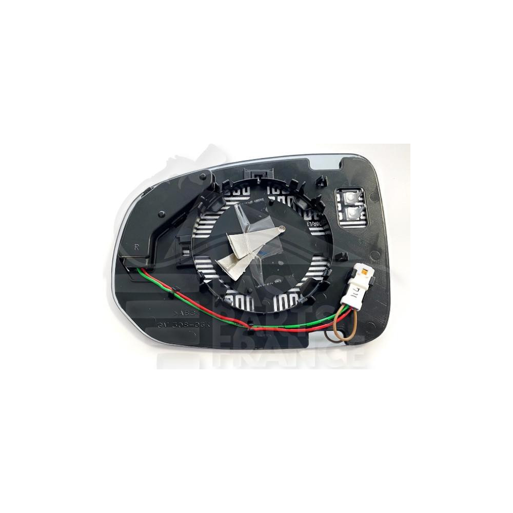 GLACE DE RÉTROVISEUR DROIT CHAUFFANT et DÉTECT. ANGLE MORT pour VOLVO XC 60