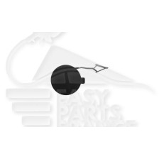 CACHE CROCHET DE PARE-CHOC AVANT NOIR pour VOLKSWAGEN CADDY