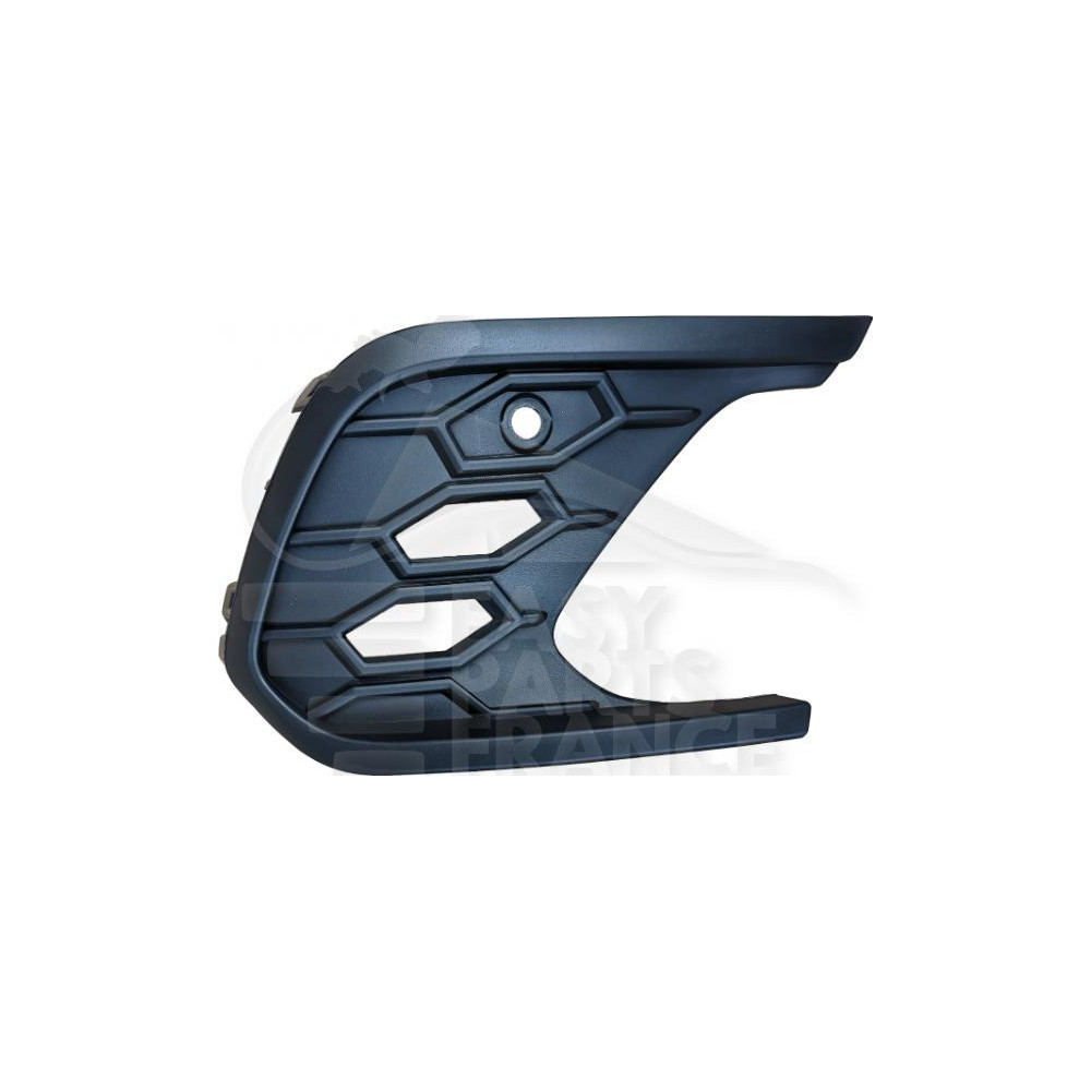 GRILLE DE PARE-CHOC AVANT-DROIT NOIRE AVEC TROU POUR CAPTEUR pour VOLKSWAGEN POLO