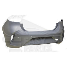 PARE-CHOC ARRIÈRE A PEINDRE 4 TROUS POUR CAPTEURS et CAMERA pour OPEL CORSA