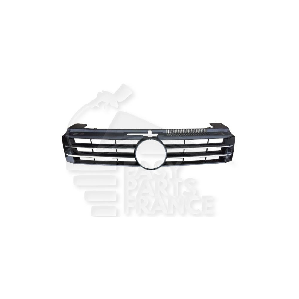 GRILLE DE CALANDRE NOIRE AVEC MOULURES CHROMEES pour VOLKSWAGEN SHARAN