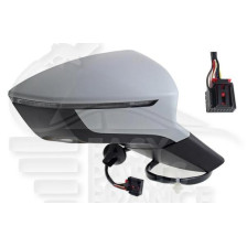 RÉTROVISEUR DROIT ÉLECTRIQUE CHAUFFANT AVEC FEU 6 PINS pour SEAT ATECA