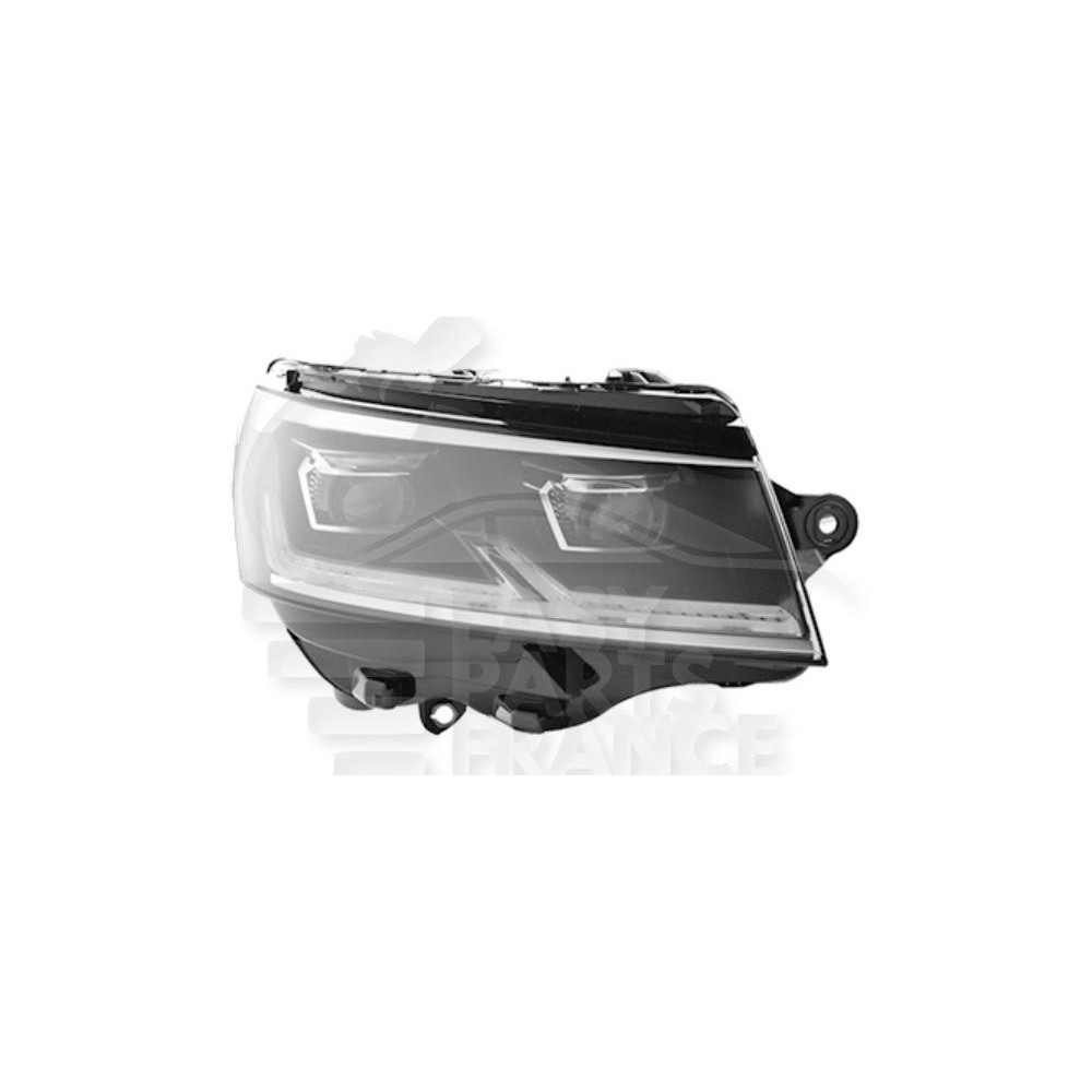 PHARE OPTIQUE DROIT LED ÉLECTRIQUE AVEC MOTEUR et FEU DE JOUR LED pour VOLKSWAGEN TRANSPORTER