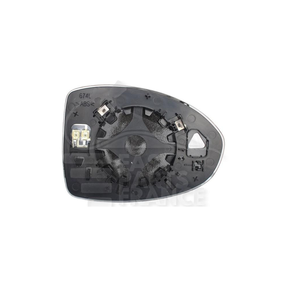 GLACE DE RÉTROVISEUR GAUCHE CHAUFFANT pour FIAT 500