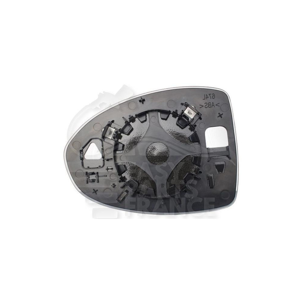 GLACE DE RÉTROVISEUR DROIT pour FIAT 500