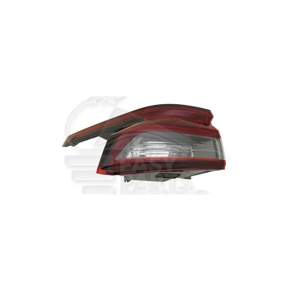FEU ARRIÈRE-GAUCHE EXTÉRIEUR LED pour NISSAN QASHQAI